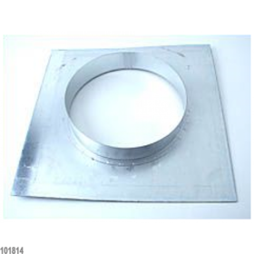  Wandflansch metall für 200mm 25x25cm