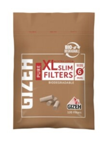 GIZEH GIZEH Pure XL Slim Filter 120Stk.