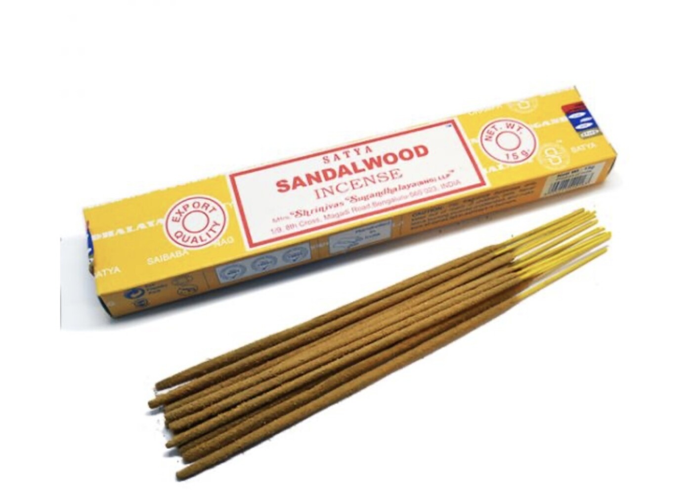 Nag Champa Räucherstäbchen  Sandalwood Nag Champe 15g