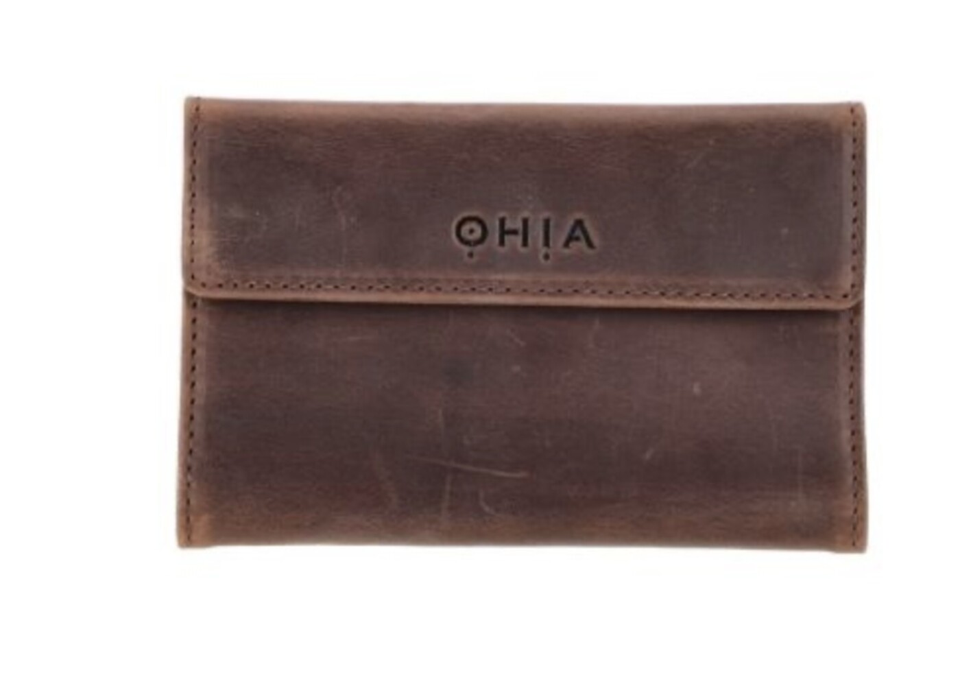 Ohia OHIA Drehertasche echt Leder braun