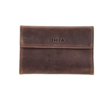 Ohia OHIA Drehertasche echt Leder braun