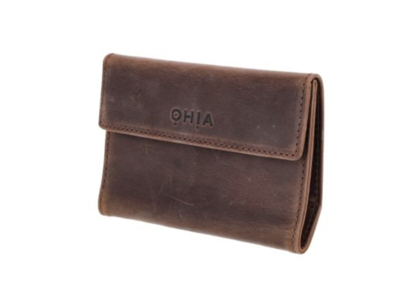 Ohia OHIA Drehertasche echt Leder braun