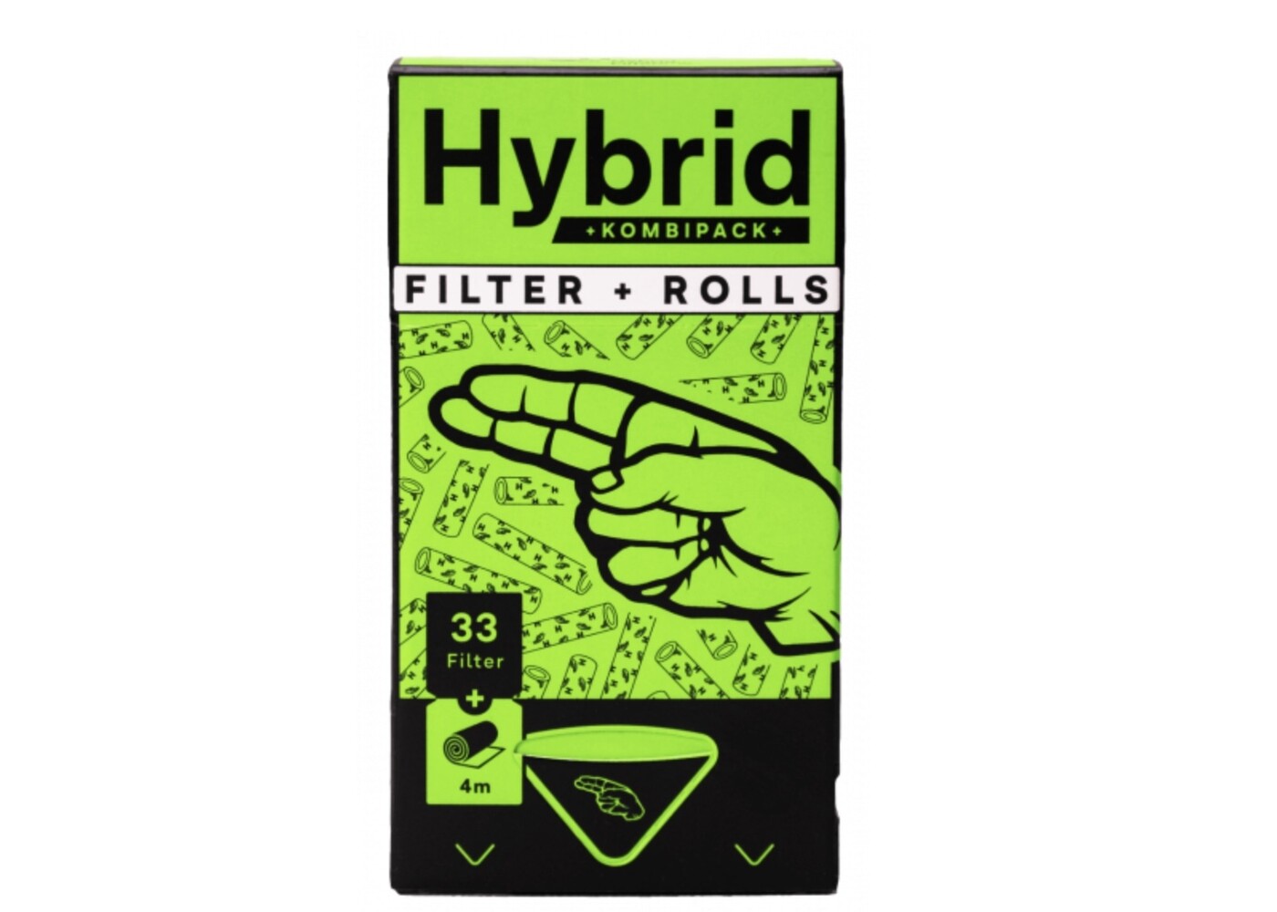 Tux Hybrid Supreme Aktikvkohlefilter & Rolls 33 Stk.