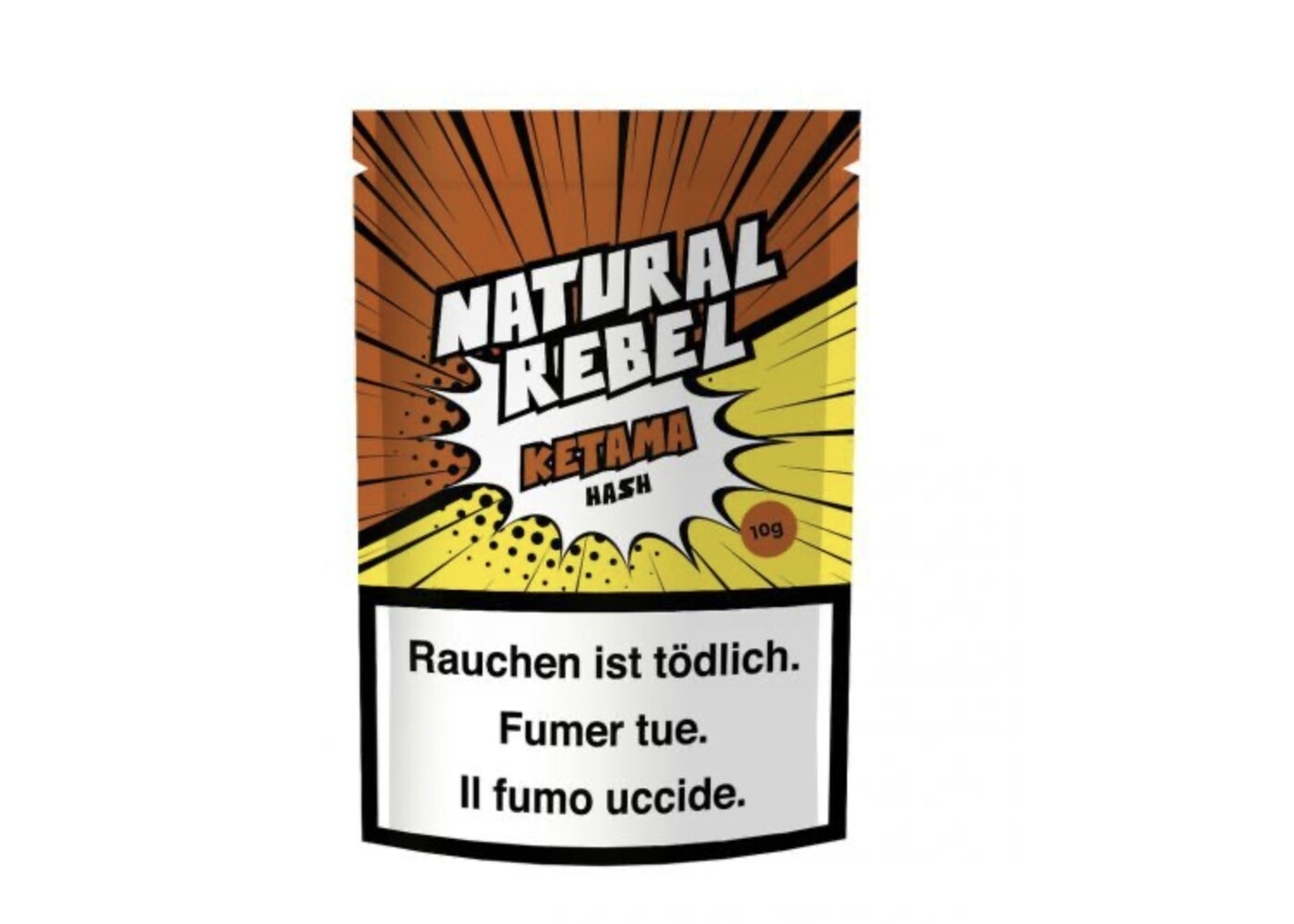 Natural Rebel NATURAL REBEL CBD Hash Ketama  10G
