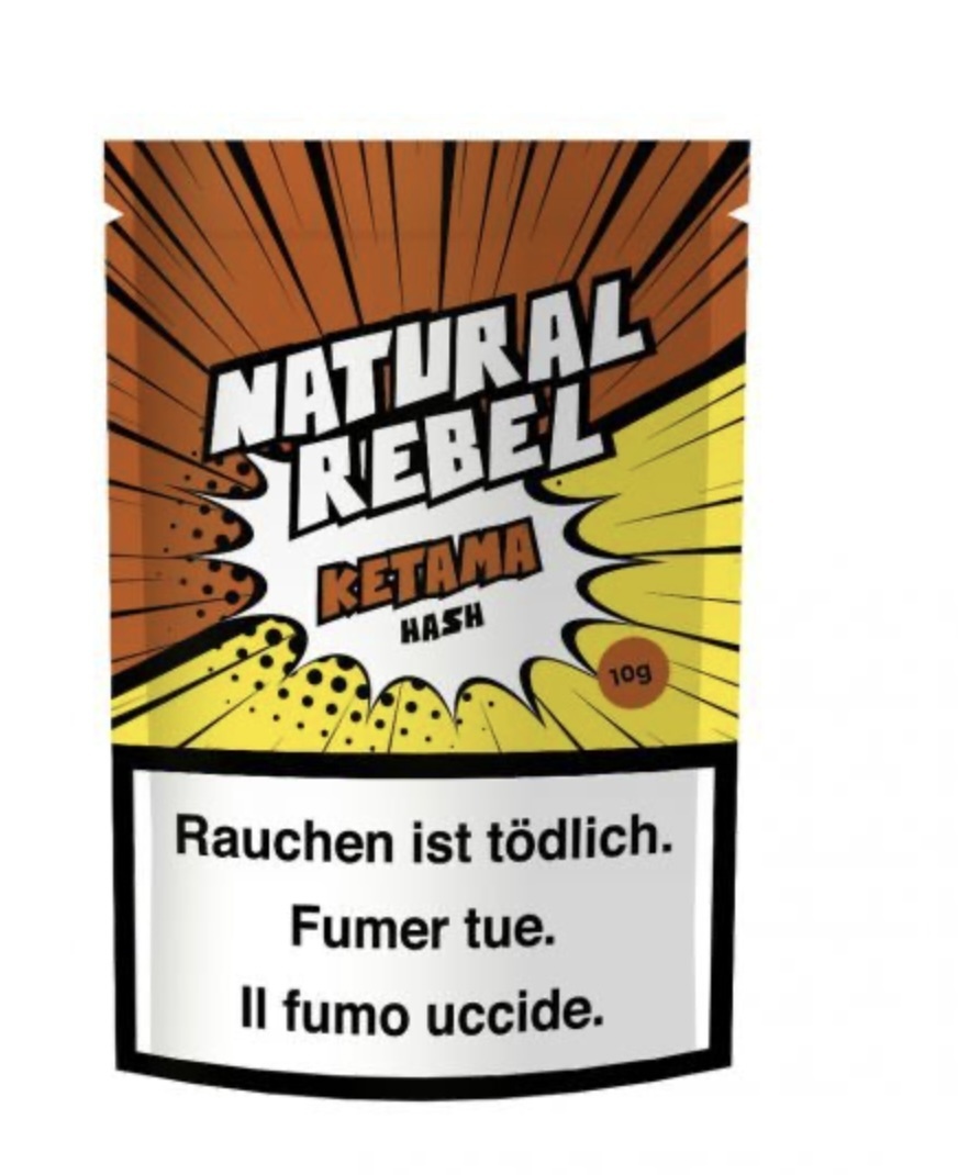 Natural Rebel NATURAL REBEL CBD Hash Ketama  10G