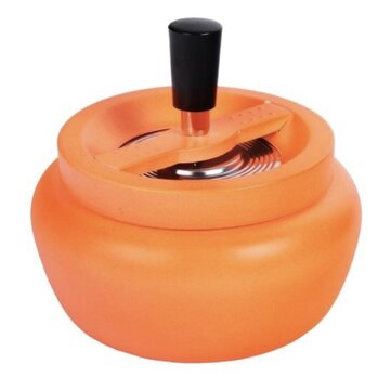  Drehaschenbecher matt Neon Orange