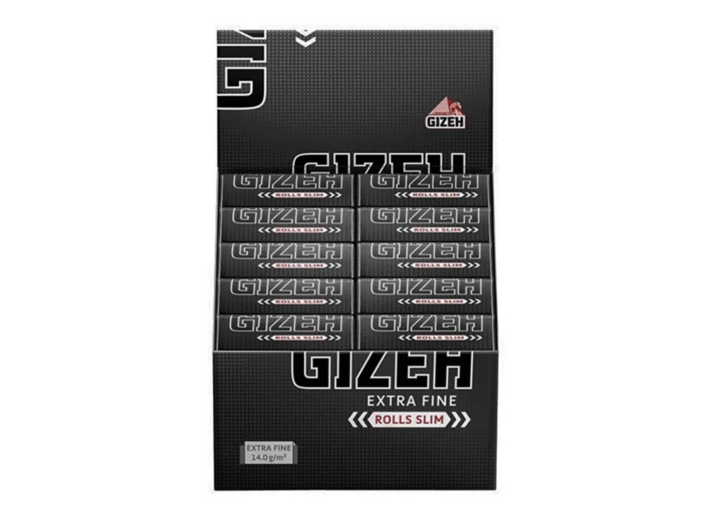 GIZEH GIZEH Black Rolls Slim