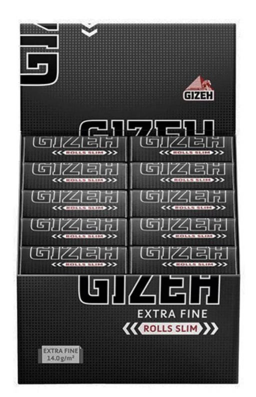 GIZEH GIZEH Black Rolls Slim