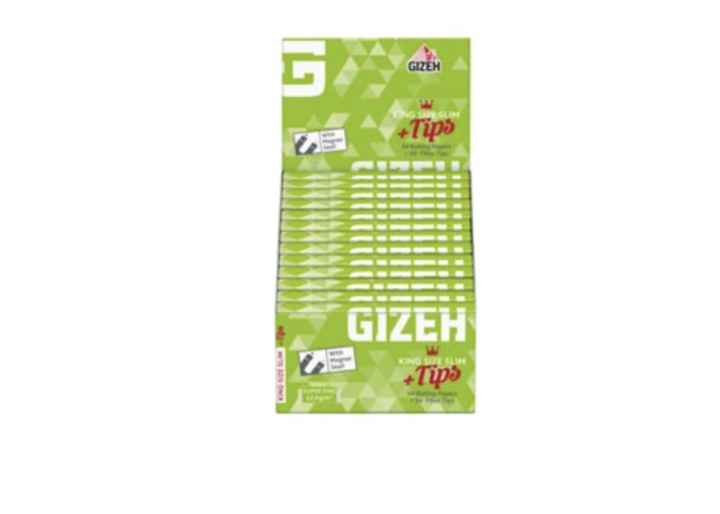 GIZEH King Size Slim Super Fine + Tips