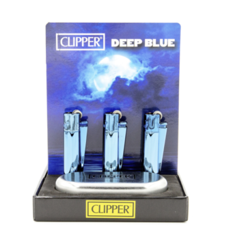Clipper Clipper Feuerzeug Metal Deep Blue