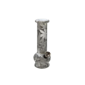  Mini Glasbong Bubbler Silversurfer 14.5cm