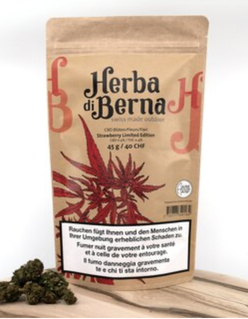 Herba di Berna Herba di Berna Strawberry Outdoor 45g