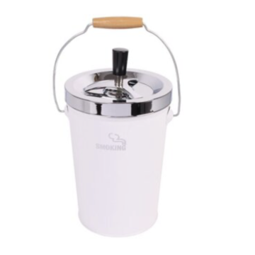  Drehaschenbecher Smoking XXL Weiss