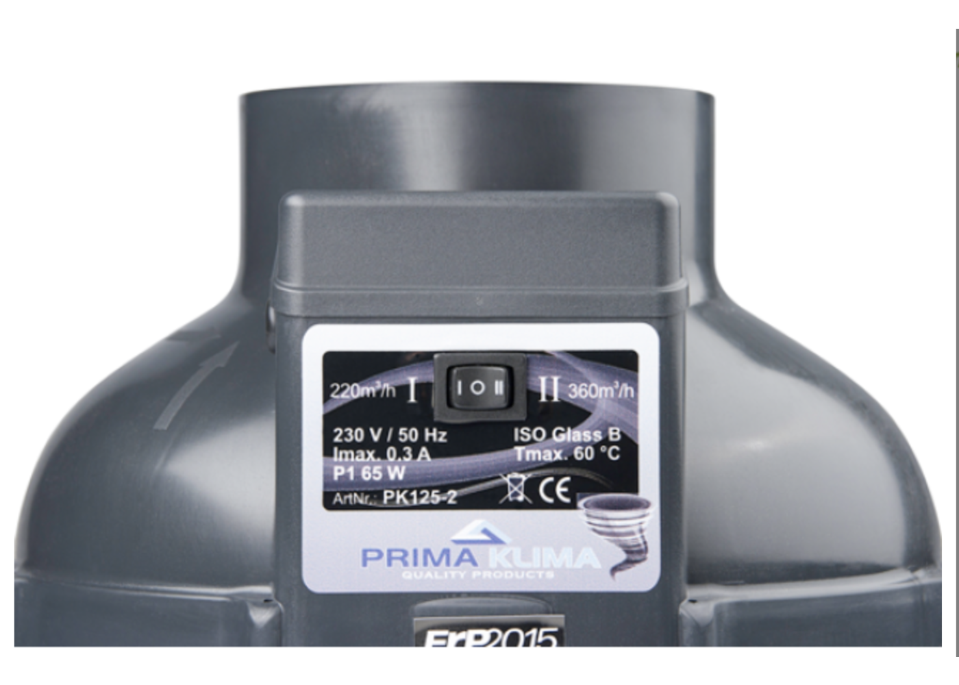 Prima Klima  Prima Klima 125mm 220/360m3/h 2 Stufig