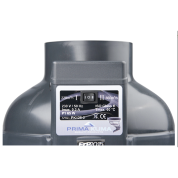 Prima Klima Prima Klima 125mm 220/360m3/h 2 Stufig