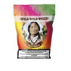 CBD Wild Wild Weed Fruit Punch Wild Trim Sitting Weed 10g