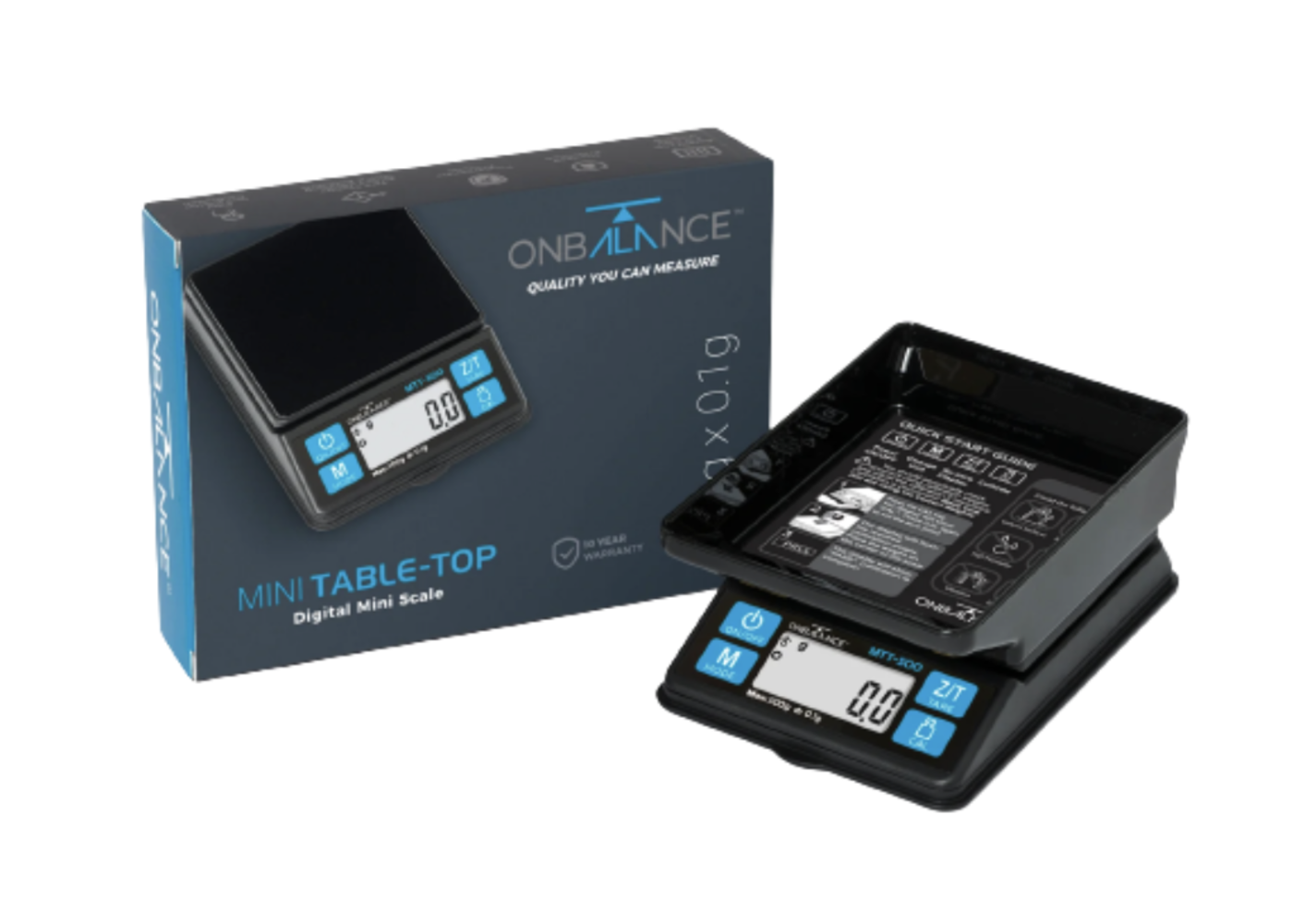 ON BALANCE MINI TABLE TOP SCALE 500G X 0.1G