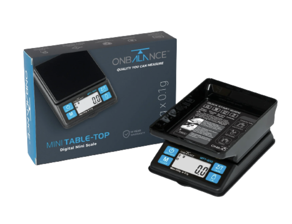 ON BALANCE MINI TABLE TOP SCALE 500G X 0.1G