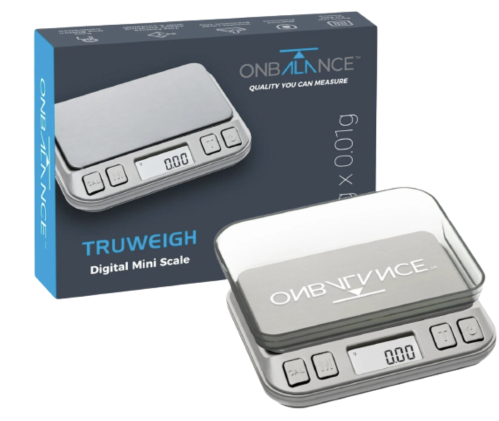 ON BALANCE TRUWEIGH SCALE BLACK 200G X 0.01G