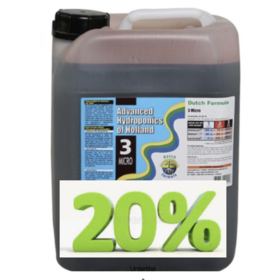 Advanced Hydroponic Dutch Formula Micro 10l