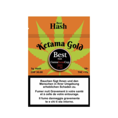 CBD Bio Sativa Swiss Best Hash Ketama Gold 5g