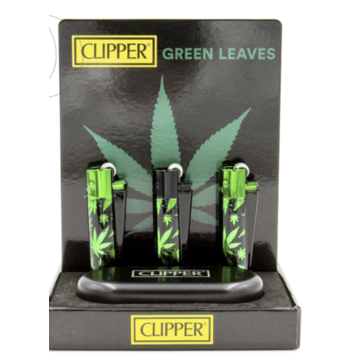 Clipper Clipper Metal Leaves Green