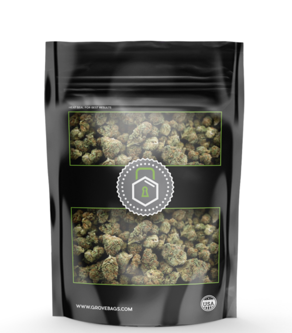 Terploc GroveBags TerpLoc Window Pouch for 250g