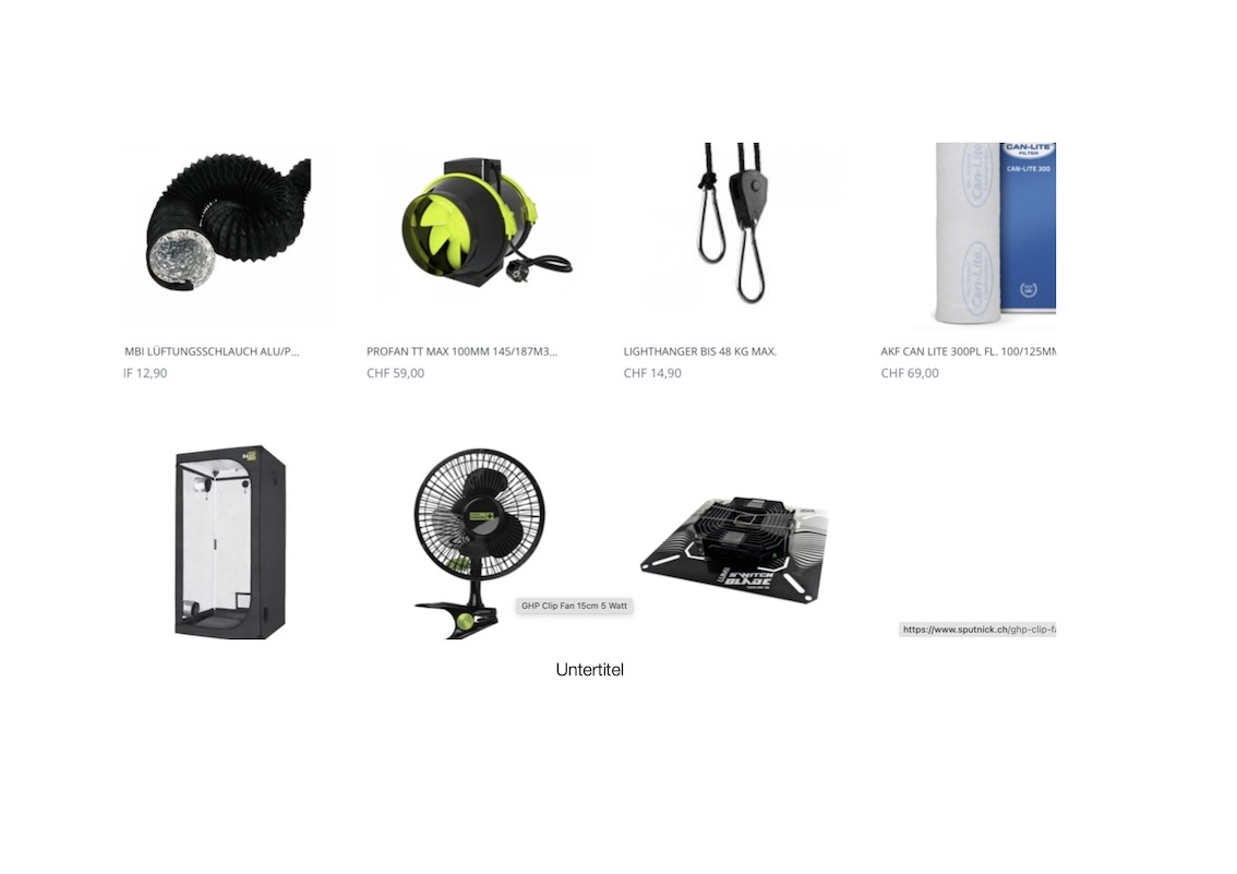 Growbox Set LED 60x60x160cm Lumii 150W