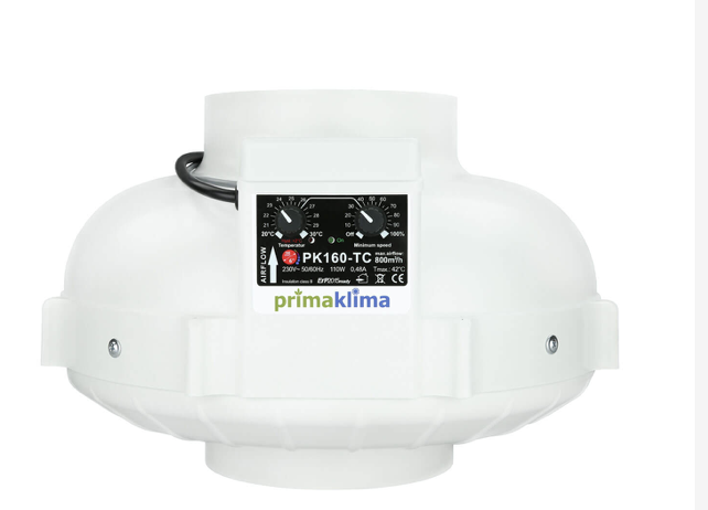 Prima Klima Prima Klima TC 160mm 800m3/h