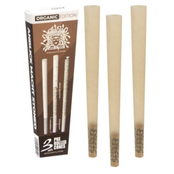  Medusa Pre-Rolled KS Cones ø 6mm Activecharcoal ORGANIC Edition