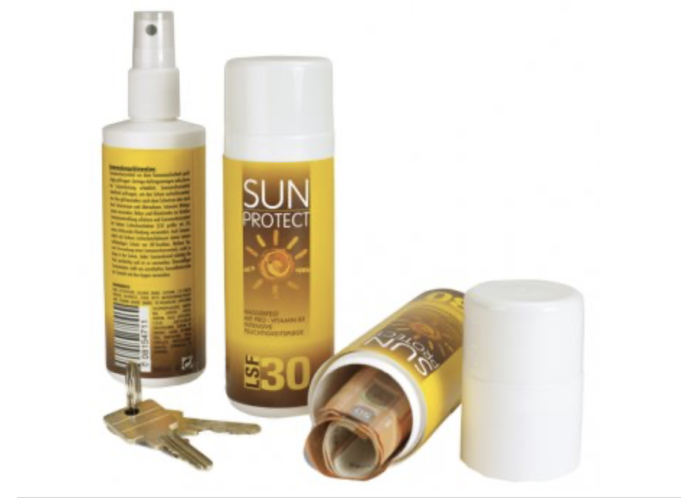 Geheimversteck Reise-Tresor Sonnemilch