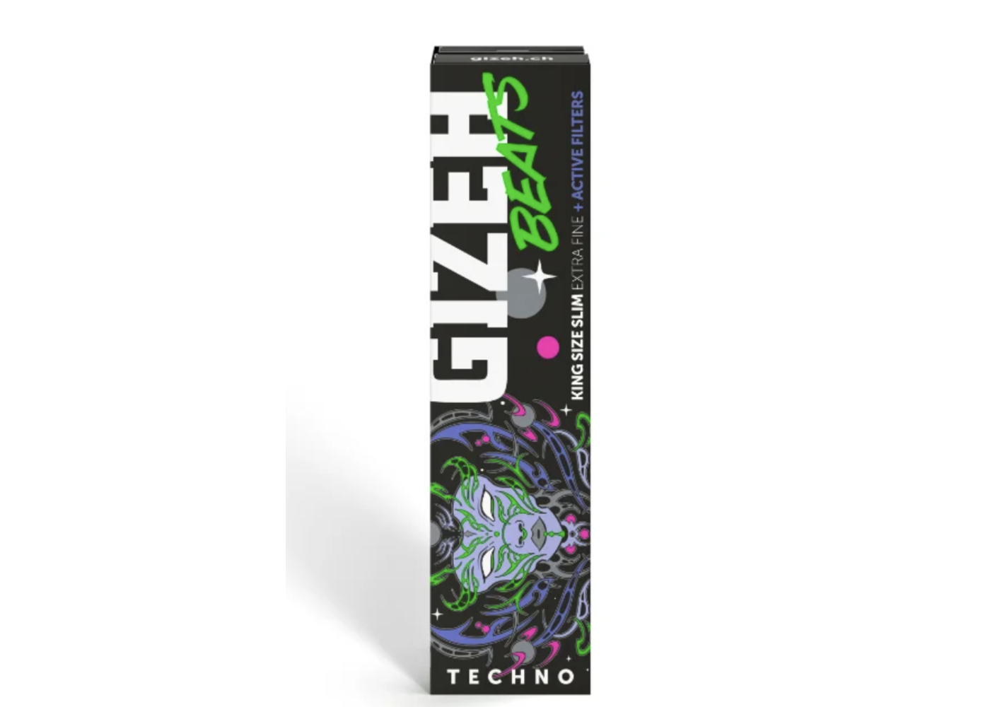 GIZEH Beats Swiss Edition Kingsize Slim + Active Filter (16 Stk.)