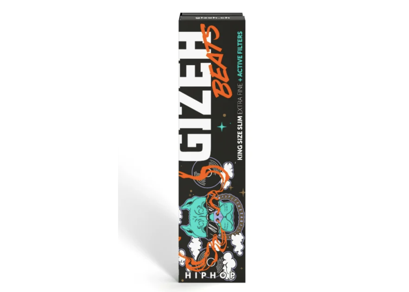 GIZEH Beats Swiss Edition Kingsize Slim + Active Filter (16 Stk.)