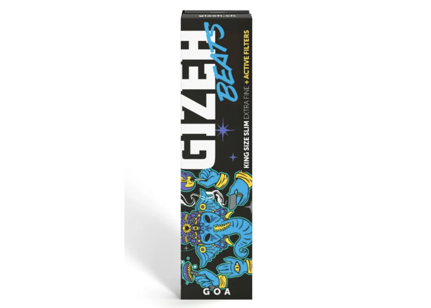 GIZEH Beats Swiss Edition Kingsize Slim + Active Filter (16 Stk.)