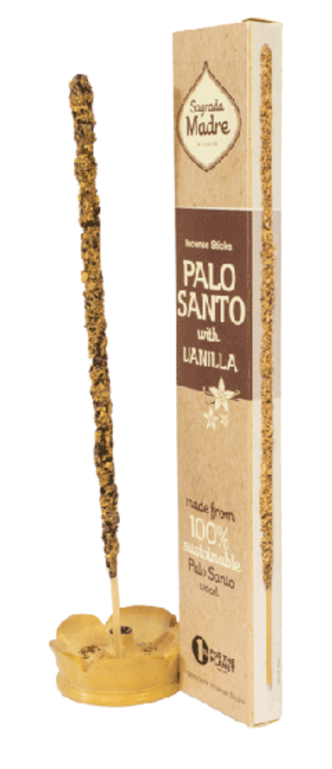 SAGRADA MADRE KRÄUTERLINIE RÄUCHERSTÄBCHEN PALO SANTO & VANILLE
