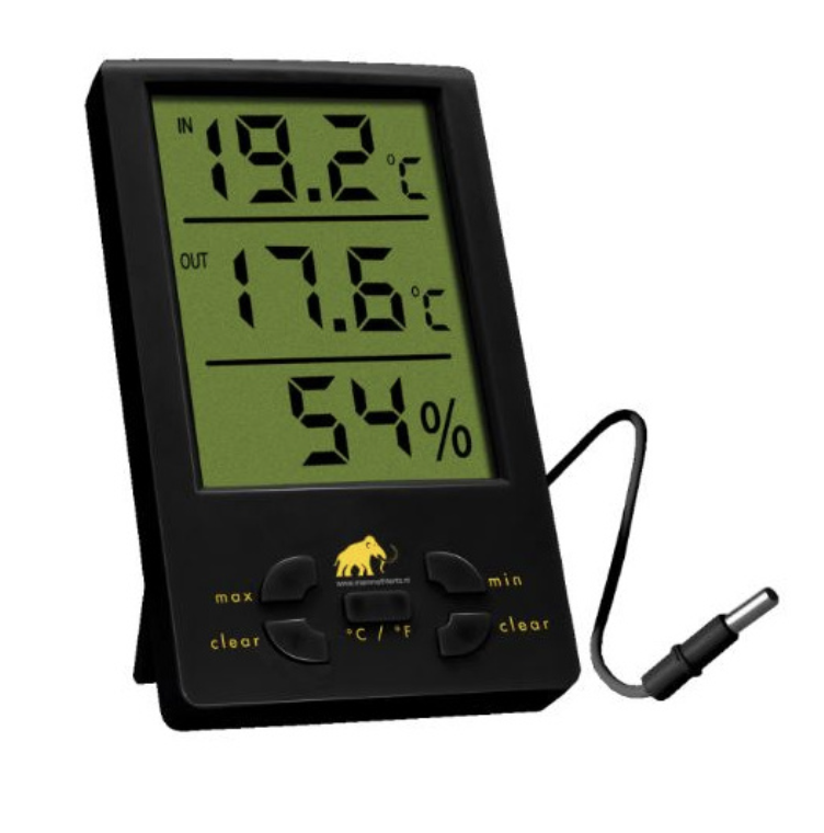 Mammoth Mammoth Thermo-/Hygrometer XXL
