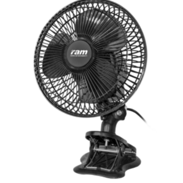 RAM RAM Clipventilator mit Schwenkfunktion 18cm 20Watt