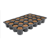 Root!t ROOT!T Anzuchtwürfel, torffrei, Tray mit 24 Stück