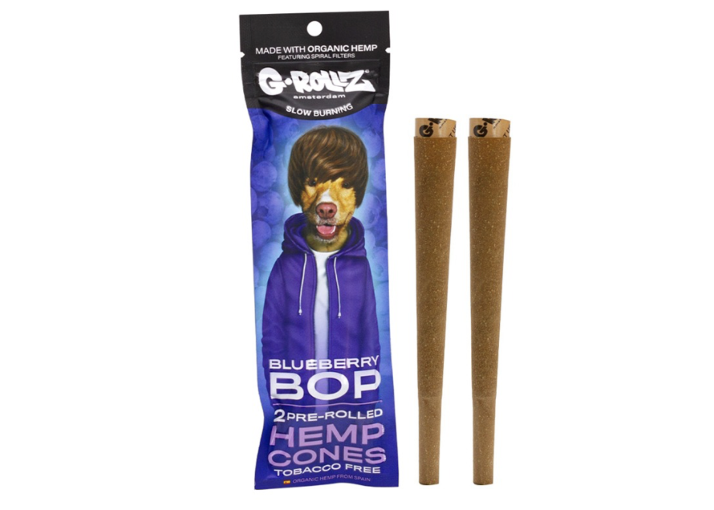 G-Rollz Hemp Cones Blueberry Bop (2pc)