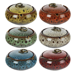 Keramik Aschenbecher Oriental