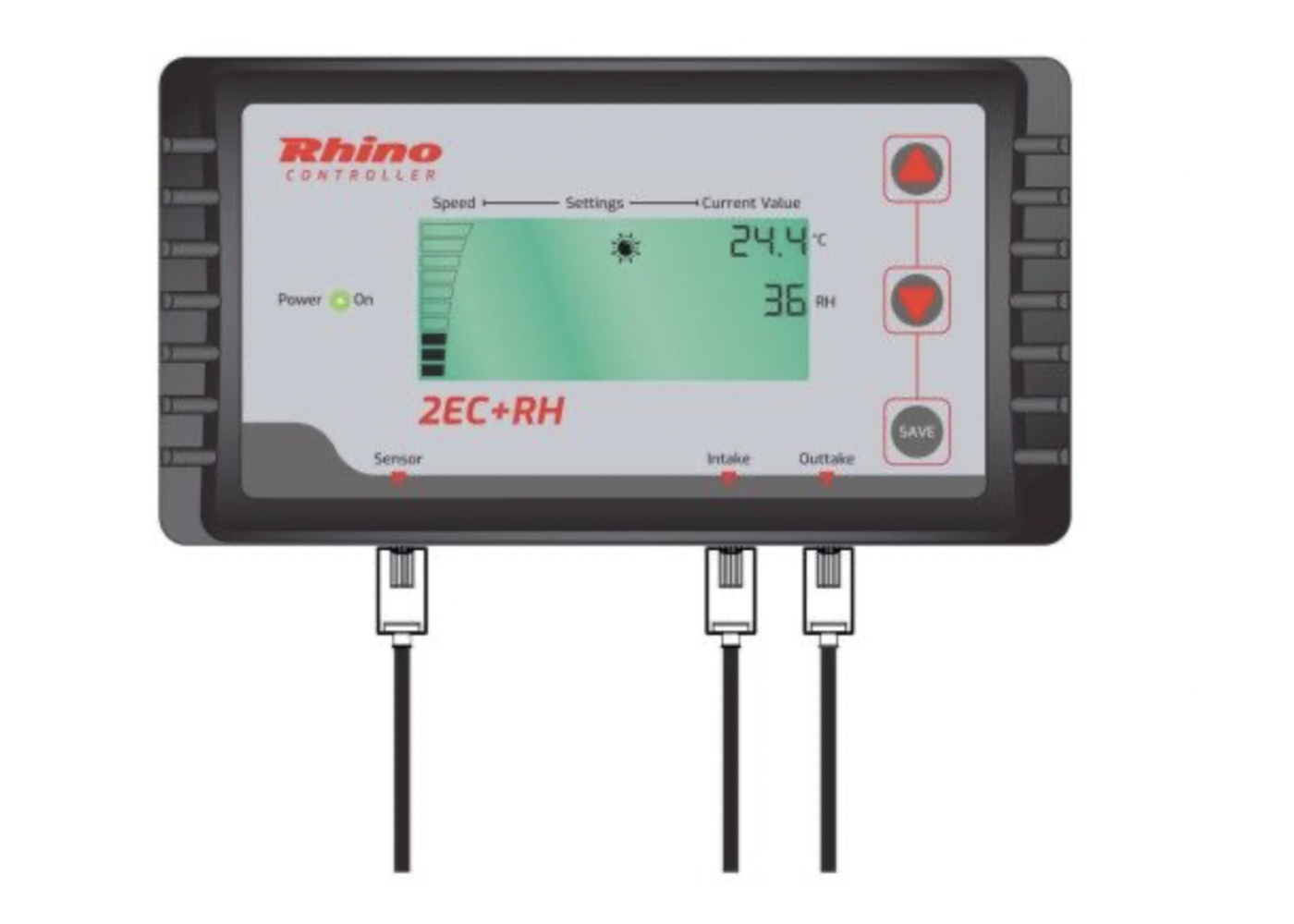 Rhino Rhino 2EC + RH Fan Controller Rhino EC Fan