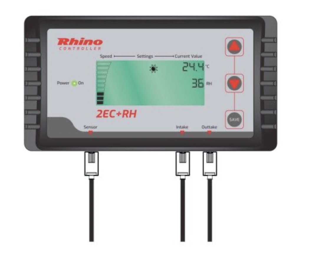 Rhino Rhino 2EC + RH Fan Controller Rhino EC Fan