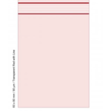  Grip 6x8cm 90my Red 100 Stk.