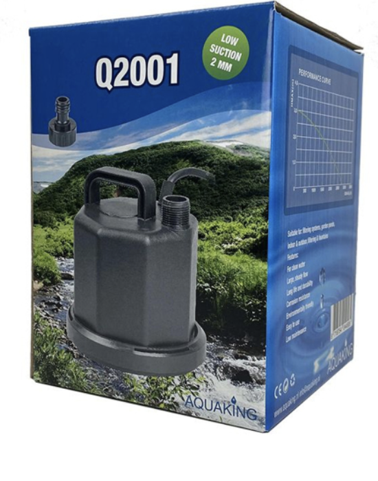 Aquaking Aquaking Q2001 Flachsaugpumpe 2800l/h