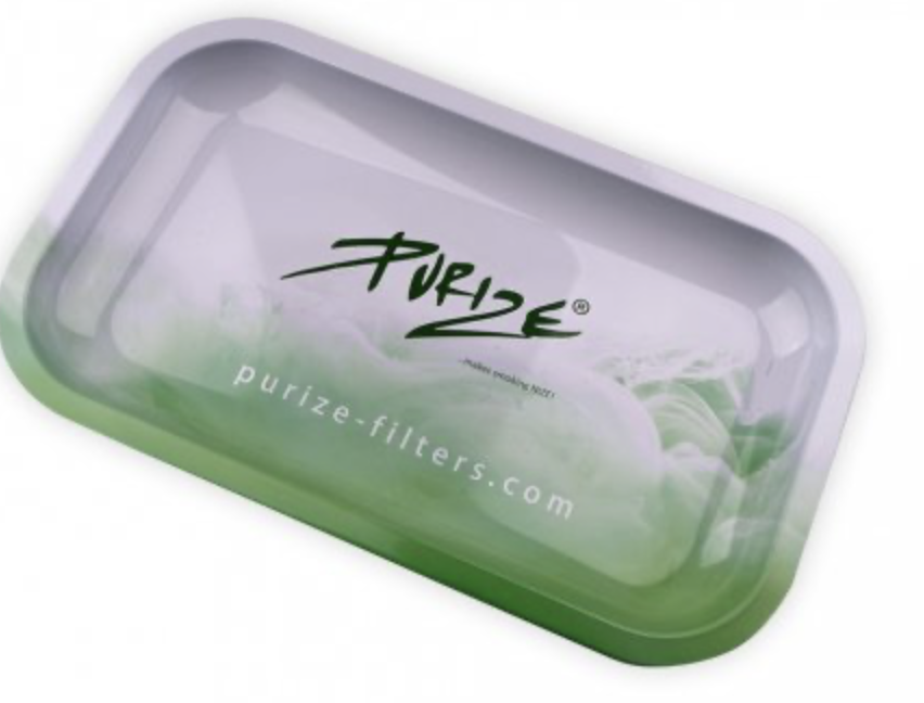 PURIZE® Metal Tray SMOKE"  27x16cm
