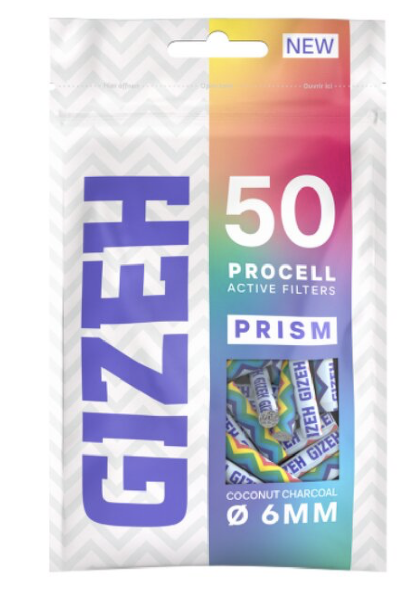 GIZEH GIZEH ProCell Active Filter Prism 6mm (50 Stk.)