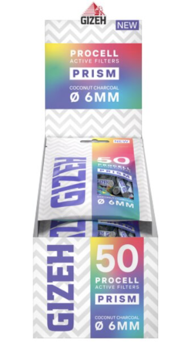 GIZEH GIZEH ProCell Active Filter Prism 6mm (50 Stk.)