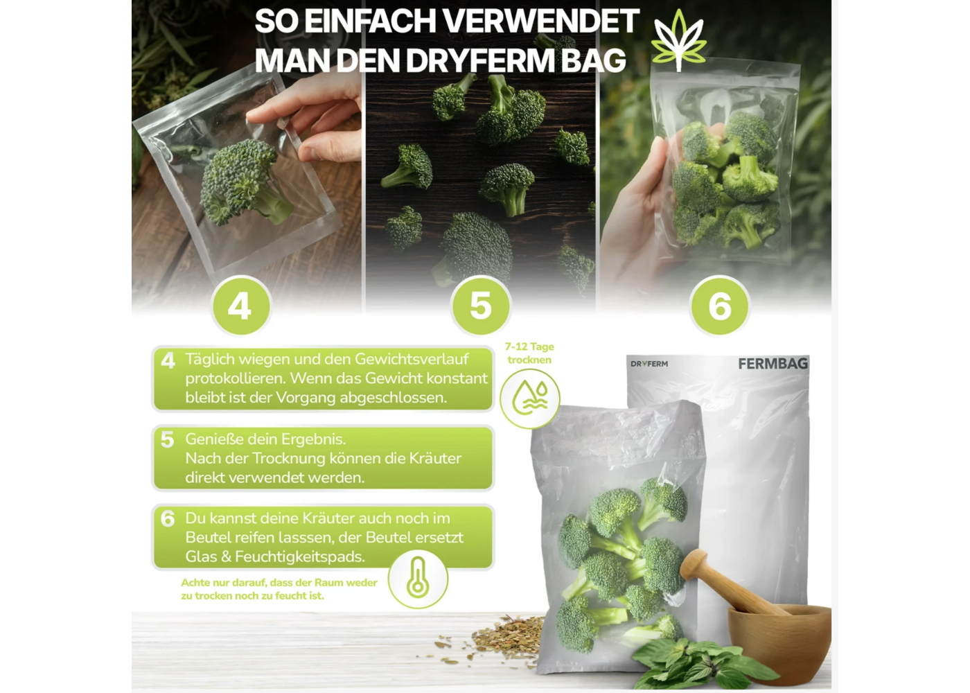 Dryferm Bag 30x50cm 3er Set