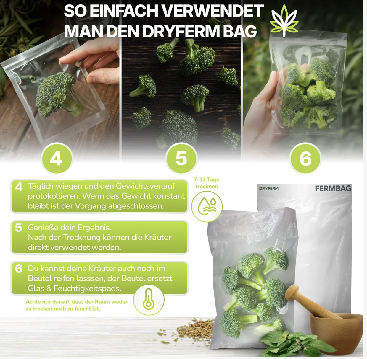 Dryferm Bag 30x50cm 3er Set