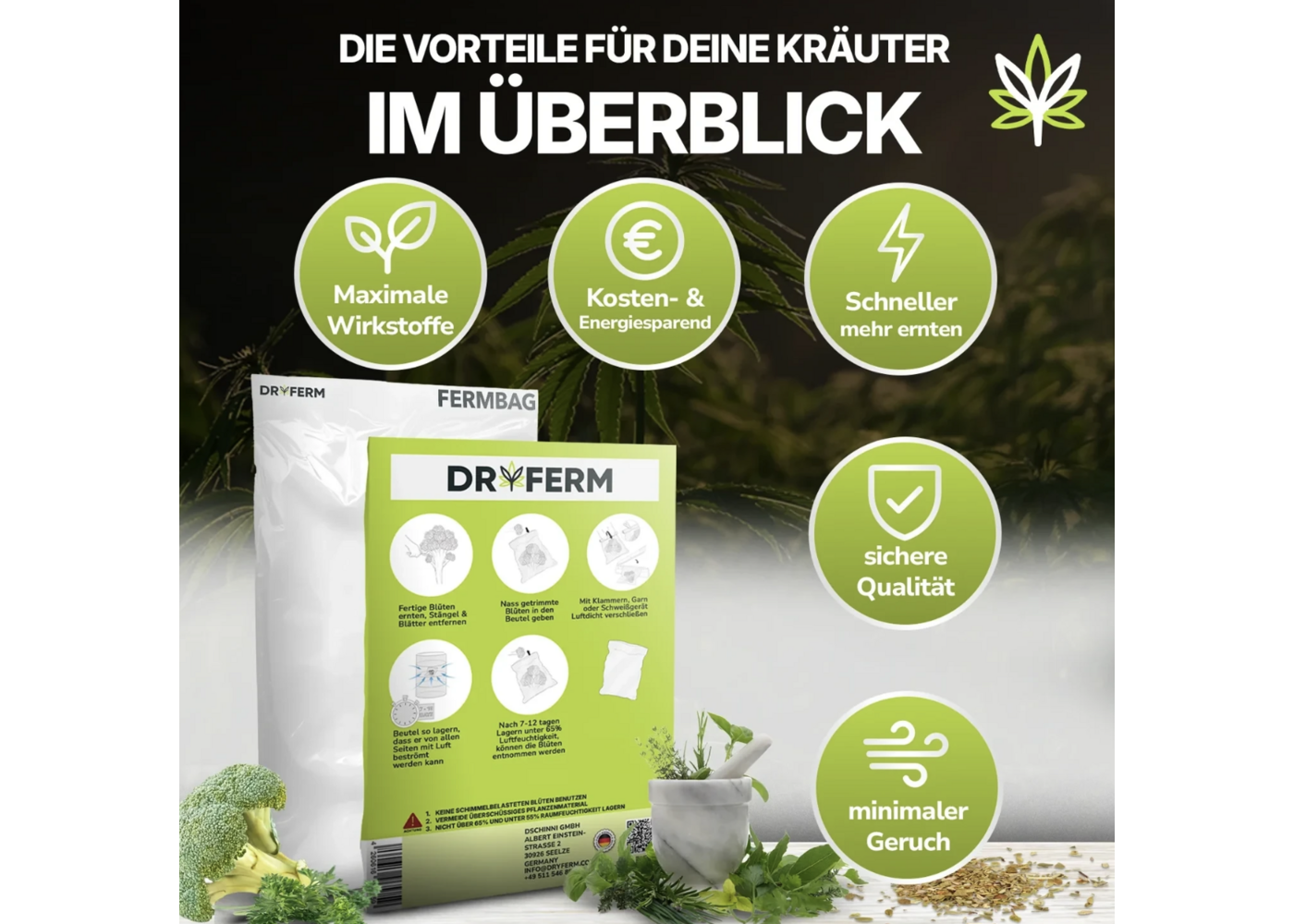 Dryferm Bag 30x50cm 3er Set